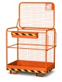 RR Industrietechnik Arbeitskorb Typ RAK-Eco RAL 2004 reinorange