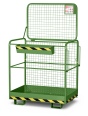 RR Industrietechnik Arbeitskorb Typ RAK-Eco RAL 6011 resedagrün