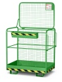 RR Industrietechnik Arbeitskorb Typ RAK-Eco RAL 6018 gelbgrün