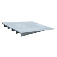 Bauer Auffahrrampe AR 122, 1000 x 1120 x 123 mm