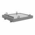 Bauer Containerwanne CW 1, 880l, Mausgrau