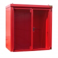 Bauer Gasflaschen-Container GFC-B M1, Feuerrot für 28x Gasflaschen Ø 230 mm