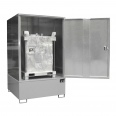 Bauer Gefahrstoff-Schrank GS-4, abschließbar, für max. 1x1000l IPC, Mausgrau
