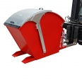 Bauer Kippbehälter RD 750, lackiert, Feuerrot