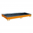 Bauer Regalwanne mit PE-Einsatz RW 3300-2 PE, lackiert, Gelborange