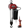 Delta Batterie Kettenzug - 18V DC - Tragkraft 0,5t Hubhöhe 5m