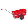 Fetra Handwagen mit Kasten 700x400mm für Aussenbereich Luftbereifung