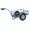 Fetra Handwagen mit Geländer und Polyurethanbereifung 845x545mm
