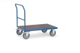 Fetra Schiebebügelwagen mit wasserfester Siebdruck Plattforn Ladefläche 850 x 500 mm