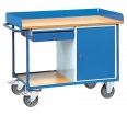 Fetra Werkstattwagen mit Umrandung, Schrank und Schublade-small