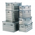 MUNK Aluminium-Transportkiste stapelbar 582x385x277mm 47l