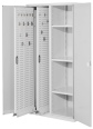 Kappes ®RasterPlan Vertikalschränke 1950x1000x600mm Modell 80 Doppelwandtüren lichtgrau