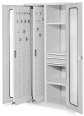 Kappes ®RasterPlan Vertikalschränke 1950x1000x600mm Modell 81 Sichtfenstertüren lichtgrau