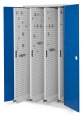 Kappes ®RasterPlan Vertikalschränke 1950x1000x600mm Modell 83 Doppelwandtüren enzianblau