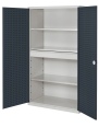 Kappes ®RasterPlan Großvolumenschränke 1950x1130x590mm Lochplattentüren Modell 2 anthrazitgrau
