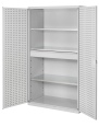 Kappes ®RasterPlan Großvolumenschränke 1950x1130x590mm Lochplattentüren Modell 2 lichtgrau