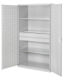 Kappes ®RasterPlan Großvolumenschränke 1950x1130x590mm Lochplattentüren Modell 3 lichtgrau
