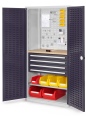 Kappes ®RasterPlan Schubladenschränke 1950x1000x600mm Schlitzplattentüren Modell 26 anthrazitgrau