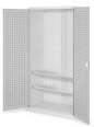 Kappes ®RasterPlan Werkzeugschrank 1950x1000m Modell 5 Tiefe 500mm Lochplattentüren lichtgrau