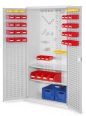 Kappes ®RasterPlan Werkzeugschrank 1950x1000m Modell 5 Tiefe 500mm Schlitzplattentüren lichtgrau