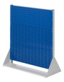 Kappes ®RasterPlan Stellwände einseitig Größe #3 - 1x Lochplatte 2x Schlitzplatten Enzianblau RAL 5010