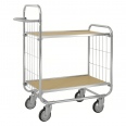 Kongamek ESD-Etagenwagen Serie 8000-M mit 2 Etagen 750x425mm Ladefläche ohne Bremse