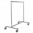 Kongamek mobiler Kleiderständer 1700x600x1690mm 150kg Tragkraft ohne Bremse
