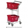 Kongamek Sammelwagen mit 2 Böden als Zubehör für Einkaufskörbe 560x260mm-small