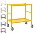 Kongamek Tischwagen mit pulverbeschichtetem Rahmen 625x414mm Ladefläche, wahlweise mit Bremse-small