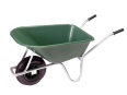 Pro-Bau-Tec Gartenschubkarre Grün 100L PP-Mulde Tragkraft 120kg-small