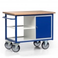 Protaurus fahrbare Werkbank Serie 300 mit Schrankfach und Ablage Protaurus fahrbare Werkbank Serie 300 mit Schrankfach und Ablage-small