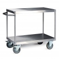Protaurus Tischwagen mit 2 Ladeflächen aus Edelstahl 600kg Traglast Protaurus Tischwagen mit 2 Ladeflächen aus Edelstahl 600kg Traglast-small
