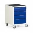 Protaurus Werkstatt-Rollcontainer mit 4 Schubladen und Riffelgummi- / Multiplexmatte Protaurus Werkstatt-Rollcontainer mit 4 Schubladen und Riffelgummi- / Multiplexmatte-small