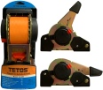 qteck Ratschenzurrgurt mit Aufrollautomatik TETOS 25mm x 3,5m 1 Stück