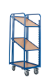 Rollcart Eurokastenwagen mit 2 neigbaren Ladeflächen in Buchendekor 410x620mm
