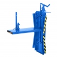 RR Industrietechnik Gitterboxwender 570x1640x450mm 450kg Tragkraft RAL 5010 Enzianblau