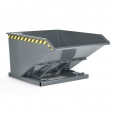 RR Industrietechnik Muldenkipper Typ RTK-100 1580x1450x780mm 1000dm³ RAL 7005 Mausgrau