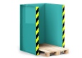 RR Industrietechnik Paletten Stapel Station RPS-10 BxTxH 1020x945x1425 mm RAL 5018 Türkisblau