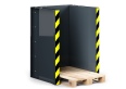 RR Industrietechnik Paletten Stapel Station RPS-10 BxTxH 1020x945x1425 mm RAL 7016 Anthrazitgrau