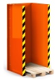 RR Industrietechnik Paletten Stapel Station RPS-15 BxTxH 1020x945x2145 mm RAL 2004 Reinorange