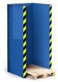 RR Industrietechnik Paletten Stapel Station RPS-15 BxTxH 1020x945x2145 mm RAL 5010 Enzianblau