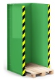 RR Industrietechnik Paletten Stapel Station RPS-15 BxTxH 1020x945x2145 mm RAL 6018 Gelbgrün