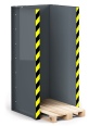 RR Industrietechnik Paletten Stapel Station RPS-15 BxTxH 1020x945x2145 mm RAL 7005 Mausgrau