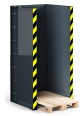 RR Industrietechnik Paletten Stapel Station RPS-15 BxTxH 1020x945x2145 mm RAL 7016 Anthrazitgrau