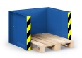 RR Industrietechnik Paletten Stapel Station RPS-05 BxTxH 1020x945x740 mm RAL 5010 Enzianblau