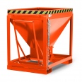 RR Industrietechnik Silowagen Typ RSL 600dm³ stationär RAL 2004 Reinorange