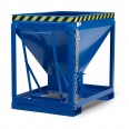 RR Industrietechnik Silowagen Typ RSL 600dm³ stationär RAL 5010 Enzianblau