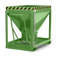 RR Industrietechnik Silowagen Typ RSL 600dm³ stationär RAL 6011 Resedagrün