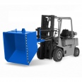 RR Industrietechnik Spänekipper Typ RUK-S 680x1400x580mm 300dm³ RAL 5010 Enzianblau