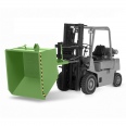 RR Industrietechnik Spänekipper Typ RUK-S 1330x1570x980mm 1500dm³ RAL 6011 Resedagrün